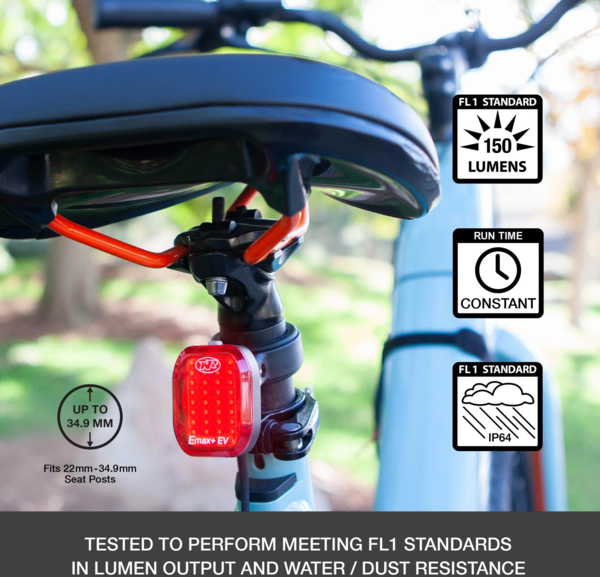 NiteRider Emax+ 150 Electric Bike Taillight