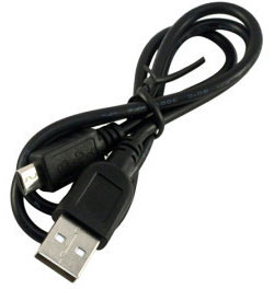 Niterider Mini USB Kabel für USB Wiederaufladbare Batterien 