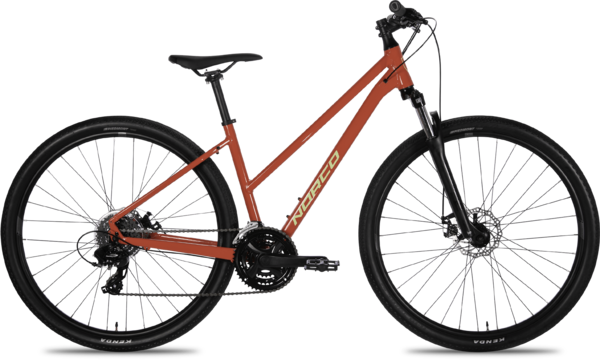 Norco XFR 3 Step-Thru Color: Red/Green