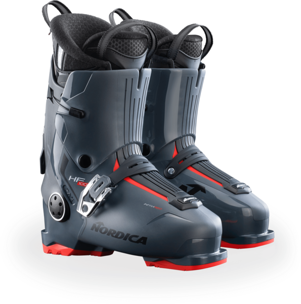Nordica HF 100 スキーブーツ グレー Nordica HF 100 grey/black/white | XSPO