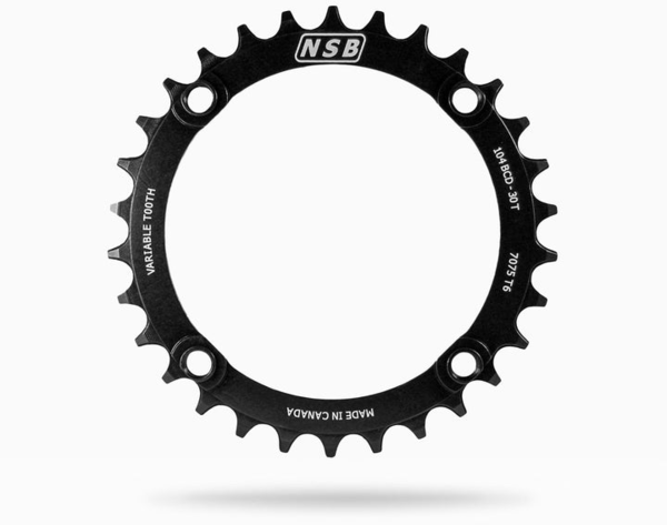 North Shore Billet 1x 64/104 BCD Variable Tooth Chainrings
