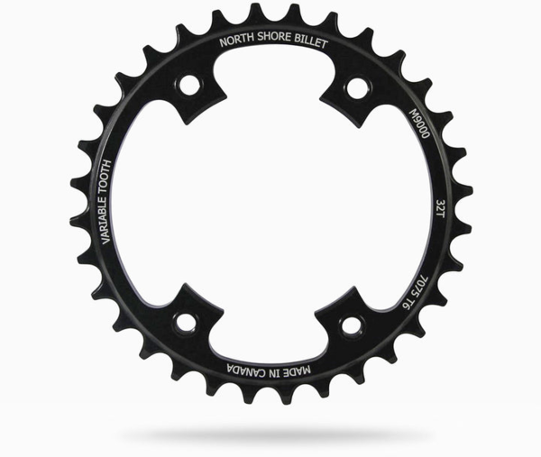 North Shore Billet Shimano XTR M9000 1x 96 BCD Variable Tooth Chainrings North Shore Billet Shimano XTR M9000 1x 96 BCD Variable Tooth Chainrings