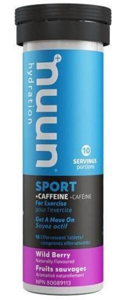 nuun Sport+ Caffeine Hydration Tablets