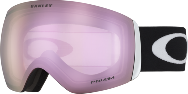 Oakley Flight Deck L Snow Goggles Color | Lens: Matte Black | Hi Pink GBL