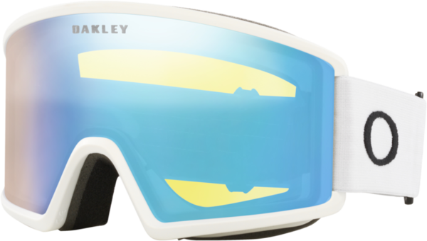 Oakley Target Line L Snow Goggles Color | Lens: Matte White | Hi Yellow