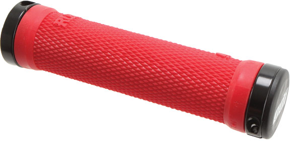 ODI Ruffian Lock-On Grips Color | Length: Red/Black | 130mm