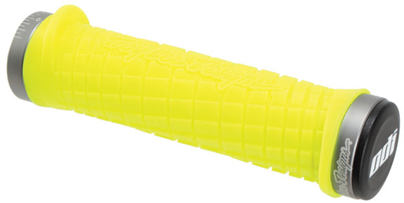 ODI Troy Lee Designs Lock-On MTB Grip Color | Length: Yellow/Grey | 130mm