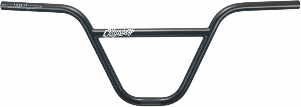 Odyssey Aaron Ross Boss BMX Handlebar Clamp Diameter | Color | Rise | Sweep | Width: 22.2mm | Black | 9.25-inch | 12 ° | 29-inch