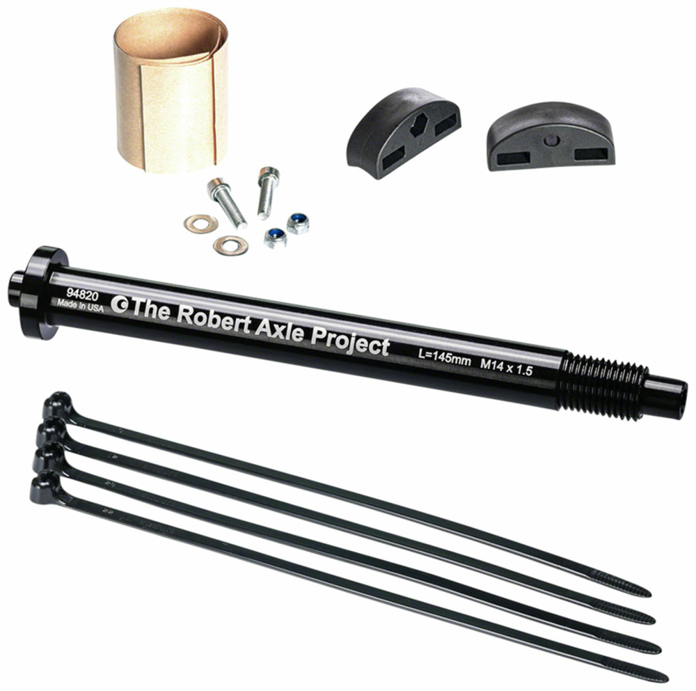 Old Man Mountain 15mm Thru Axle Fit Kit Front M14 x 1.5 155mm Length 