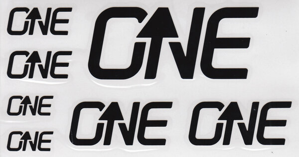 OneUp Components Decal Kit Color: Black