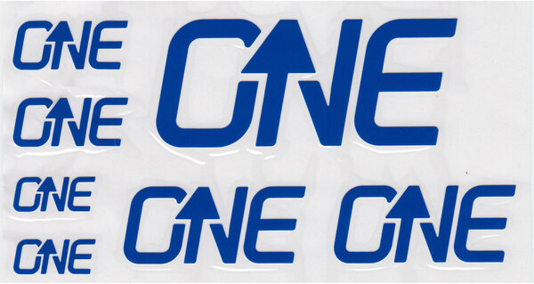 OneUp Components Decal Kit Color: Blue