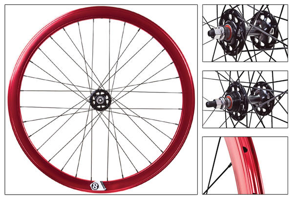 thumbnail interactive-video image 1 of Origin8 Trak Attak Deep-V 700c Rim – Gloss White, 32 Hole, Clincher For Fixie & Road 1 of 6
