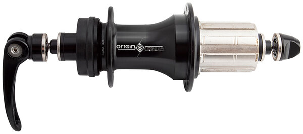 Origin8 RD-1120 Road Disc Rear Hub Axle | Cassette Compatibility | Hole Count | Model: QR | Shimano/SRAM 8-11s | 24 | 6-Bolt Adapter Included