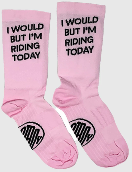Ostroy I Would But I'm Riding Today Socks