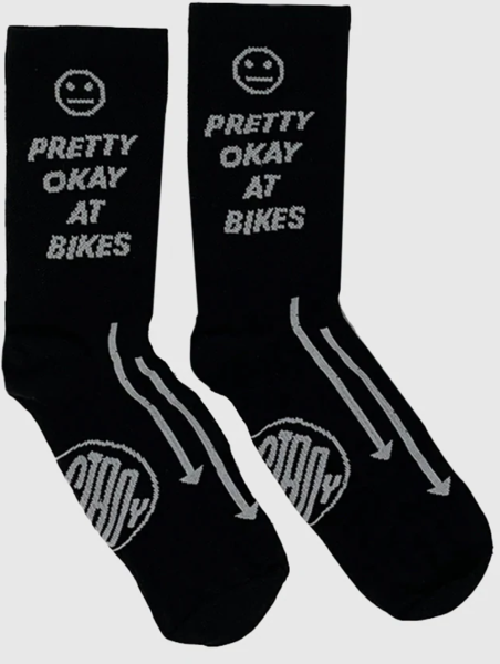 Ostroy Pretty Okay At Bikes Socks
