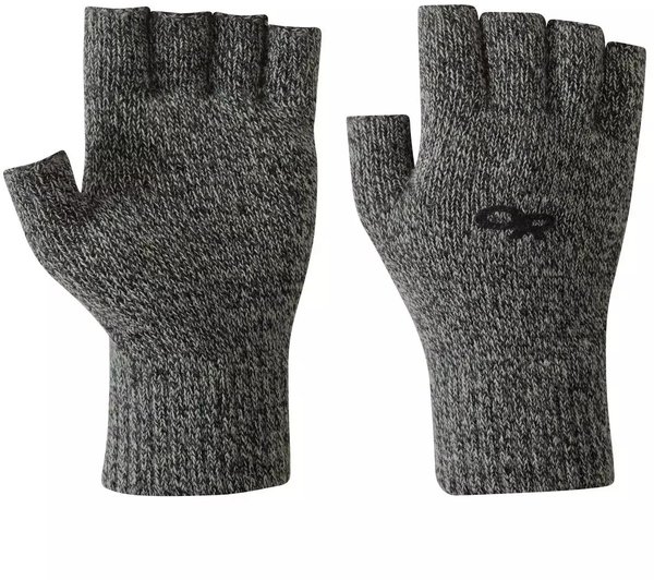 Outdoor Research Fairbanks Fingerless Gloves Color: Charcoal