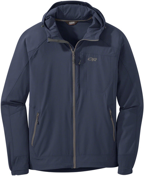 Outdoor Research Ferrosi Hooded Jacket Color: Naval Blue
