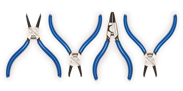 Opens 2mm to 18mm Park Tool USA RP-3 1.3mm Bent External Ring Circlip Pliers 