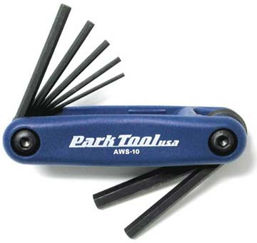 Park Tool AWS-10 Hex Wrench Set 