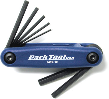 Park Tool Folding Hex Wrench Set (1.5-6mm)