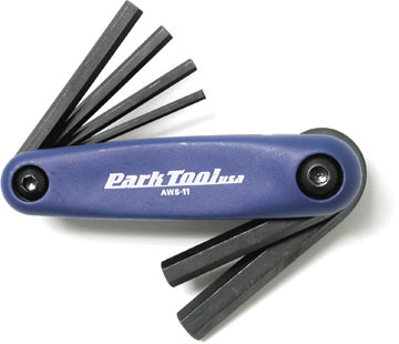 Park Tool Folding Hex Wrench Set (3-10mm)