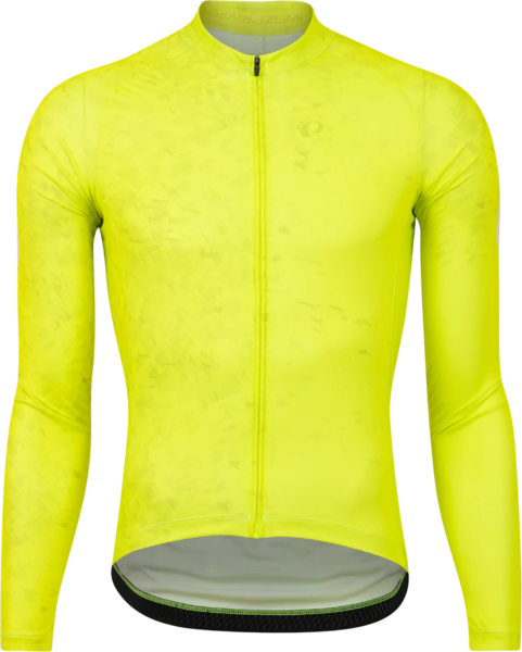 Pearl Izumi Attack Long Sleeve Jersey Color: Screaming Yellow Disrupt