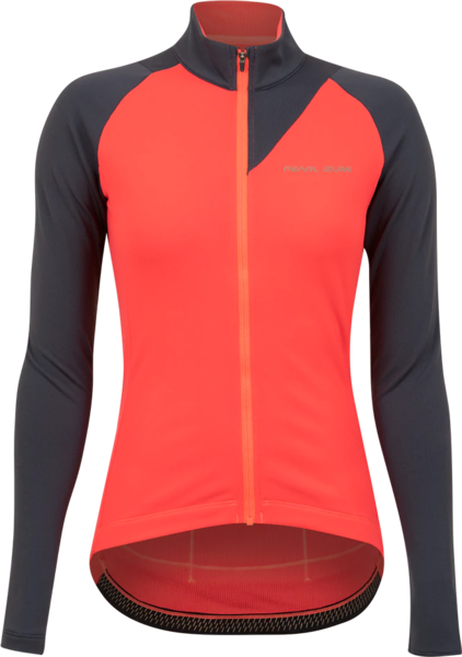 Pearl Izumi Women's Attack Thermal Jersey Color: Screaming Red/Dark Ink