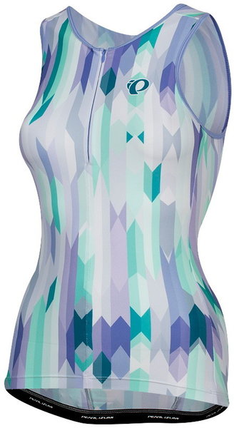 Pearl Izumi Women's ELITE Pursuit Graphic Tri Singlet Color: Lavender/Breeze Quartz