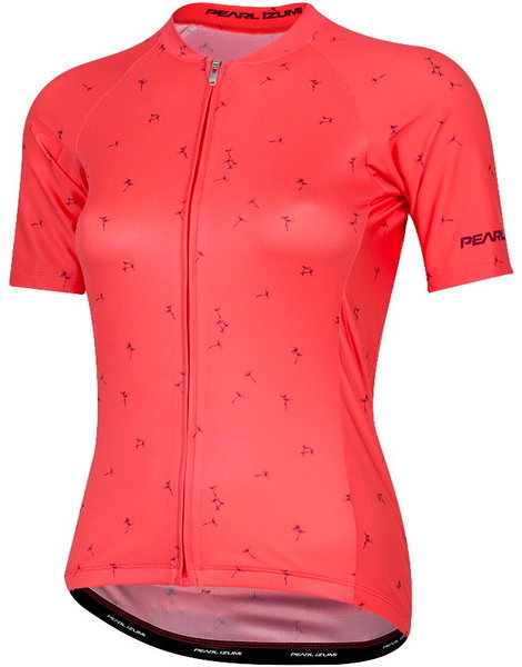 Pearl Izumi Women's ELITE Pursuit Short Sleeve Graphic Jersey Color: Atomic Red Wish