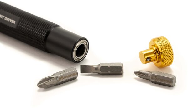 Pedro's Pro Bit Driver - JIS PH #1, JIS PH #2, 5mm Flat Blade