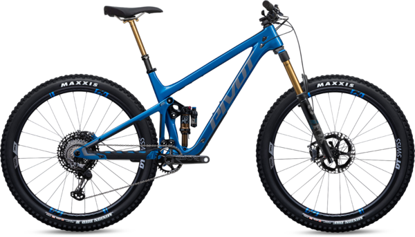 Pivot Cycles Switchblade Pro X0 AXS (Alloy Wheels) Color: Bass Boat Blue