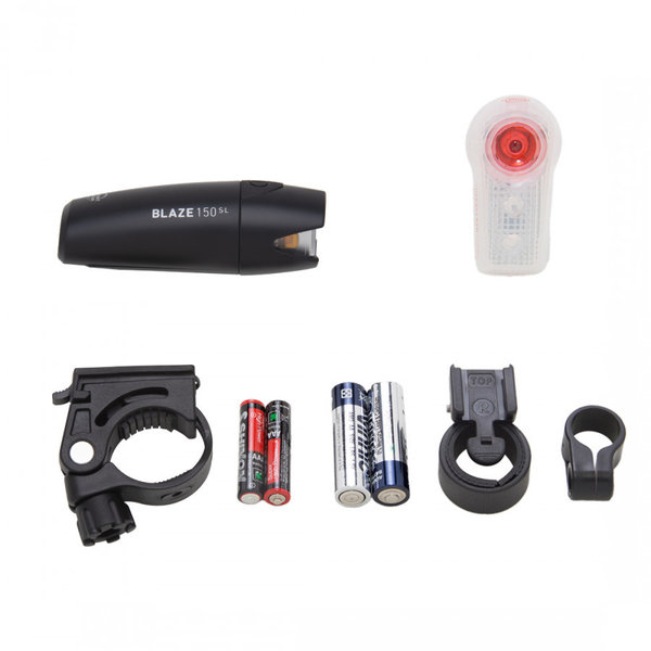 Planet Bike Blaze 150 SL and Superflash Turbo Light Combo Set Planet Bike Blaze 150 SL and Superflash Turbo Light Combo Set