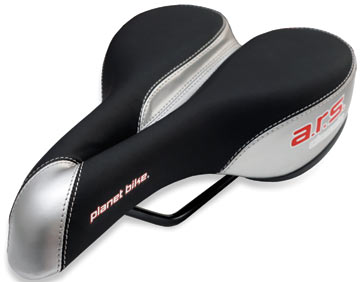 Planet Bike ARS Classic Saddle (Silver/Black)