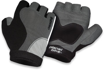 Planet Bike Gemini Gloves Color: Black/Grey