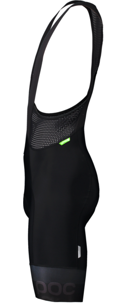 POC Essential Road VPDS Bib Shorts Color: Uranium Black/Uranium Black
