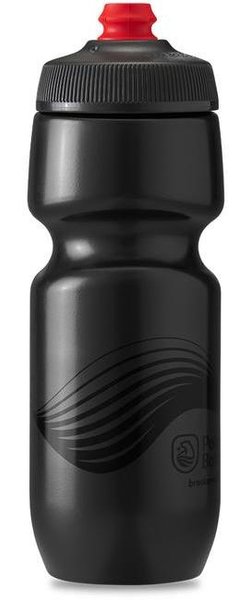 Polar Bottle Breakaway 24oz Wave Color: Charcoal/Black