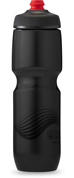Polar Bottles Breakaway 30oz Wave Color: Charcoal/Black