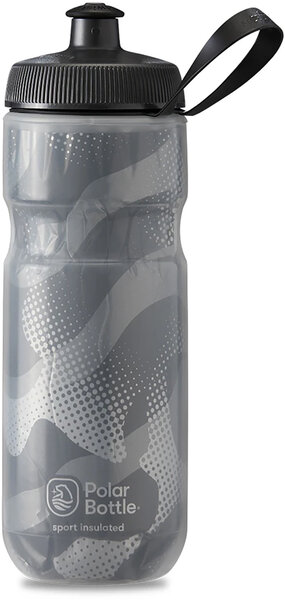 Polar Bottles Sport Insulated 20oz Color | Fluid Capacity: Charcoal/Silver 
- Insulation: Yes | 20-ounce