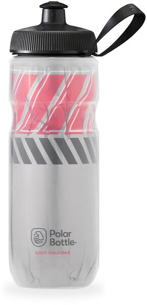 Polar Bottle Sport Insulated 20oz Color | Fluid Capacity: Silver/Racing Red 
- Insulation: Yes | 20-ounce