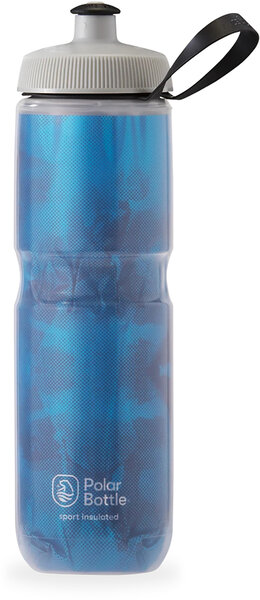 HydraPak Polar Sport Insulated Water Bottle 2-Pack - 24oz (700ml), BPA-Free, Squeeze Bottle With Handle