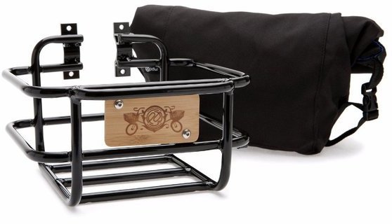 Portland Design Works Takeout Front Basket w/Roll-Top Bag