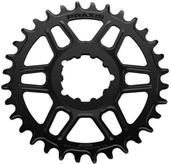 Praxis Works Wave 1x Chainring 3mm Offset