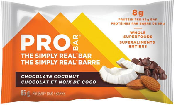 ProBar Simply Real Bar Flavor | Size: Chocolate/Coconut | Single Serving 12-pack