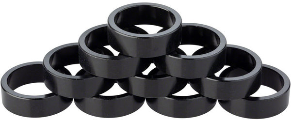 Problem Solvers 1-1/8-inch Headset Spacers Color | Size: Black | 10mm