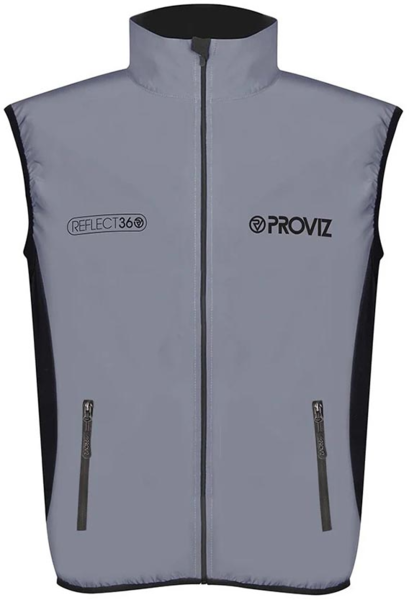 Proviz REFLECT360 Men's Running Vest Color: Silver
