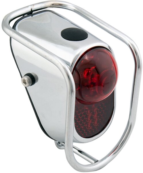 Pure Cycles City Bike Tail Light Color: Chrome