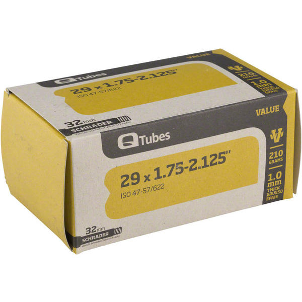 Q-Tubes Value Series Tube (29-inch x 1.75-2.125 Schrader Valve)