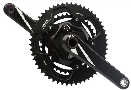 Quarq Riken R 130 BCD Power Meter Crankset - Bellport, Brookhaven 