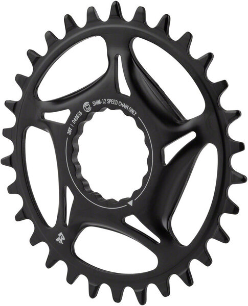 RaceFace 1x Chainring, Cinch Direct Mount, Steel - SHI-12