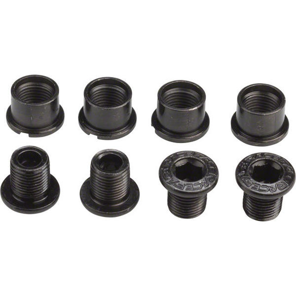 RaceFace 8.5mm Chainring Bolts/Nuts Color: Black